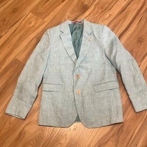 Peter Elliot 100% linen womens blazer